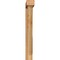 Ekena Millwork Traditional Block Rough Sawn Bracket w/ Offset Brace, Western Red Cedar, 6"W x 36"D x 48"H BKT0604X36X48TRA05RWR - alternate 4